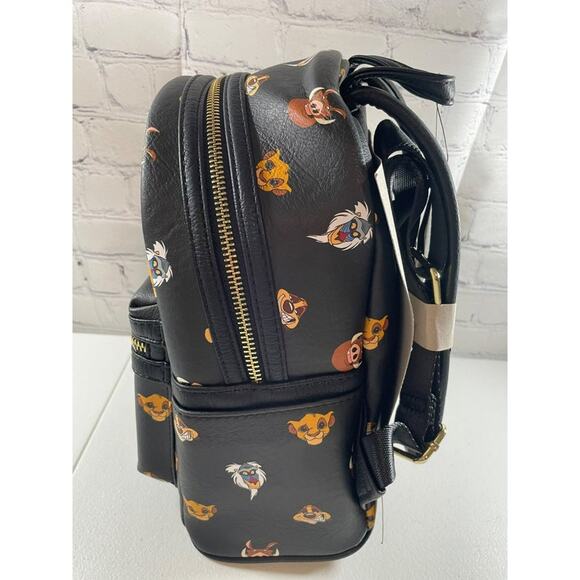 Loungefly Disney NWT The Lion King Black Mini Backpack RARE - Picture 3 of 12